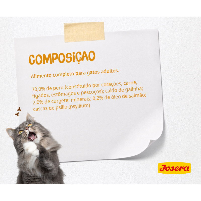 Josera Alimento em Patê para Gato Adulto - Peru e Curgete 85 GR - Image 4