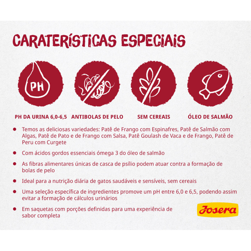 Josera Alimento em Patê para Gato Adulto - Vaca e Frango 85 GR - Image 4