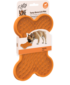All for Paws Tapete para Lamber em forma de Osso