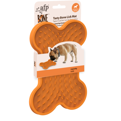 All for Paws Tapete para Lamber em forma de Osso