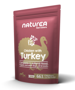 Naturea Wetfood Cão e Cachorro Frango com Peru 300 GR