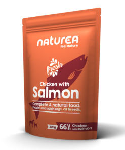 Naturea Wetfood Cão e Cachorro Frango com Salmão 300 GR