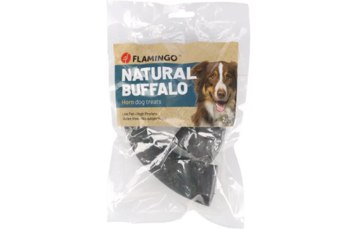 Flamingo Snack Natural Buffalo Horn Small