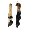 Snack Natural Sheep Foot With Hair 2Pcs