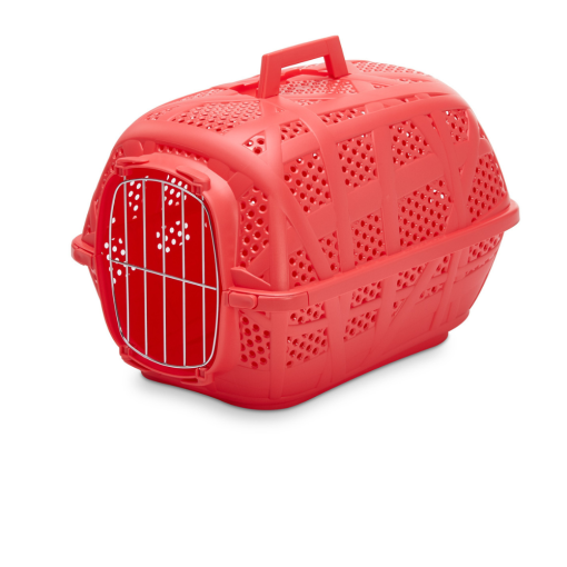 Transportadora Carry Sportvermelha Porta Metalica