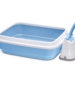 Tabuleiro Gato Duo Rebordo Paprotecçao Branc/Azul