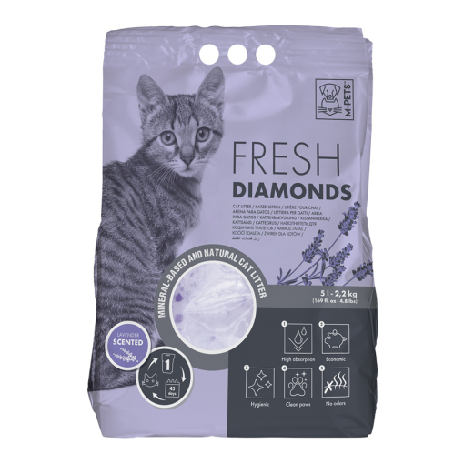 Fresh Diamonds Silica Lavanda 2.2Kg