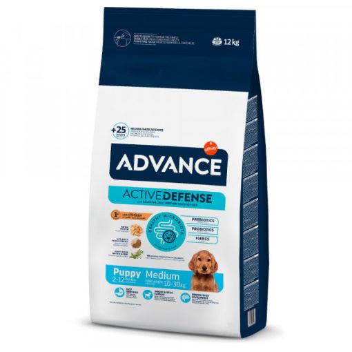 Advance Cão Puppy Medium - Ração Seca Frango e Arroz