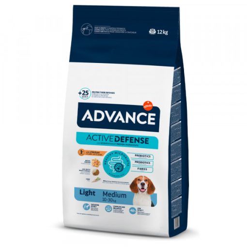 Advance Light Cão Medium Adulto - Ração Seca Frango e Arroz