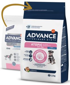 Advance VET Dog - Atopic Mini - Ração Seca para Cães Mini com Atopia 1,5 KG