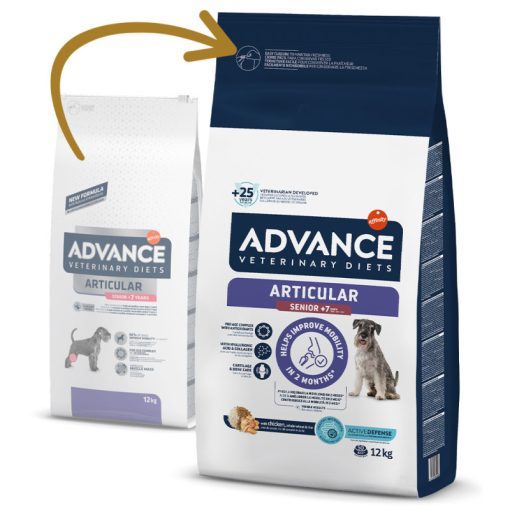 Advance VET Dog Articular - Ração Seca para Cuidado Articular para Cão Senior +7 12 KG