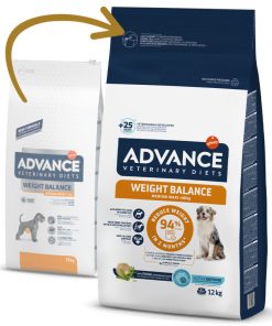 Advance VET Dog - Weight Balance - Ração Seca para Cão Adulto para Perda de Peso