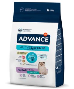 Advance Sterilized Hairball Gato Adulto Ração Seca