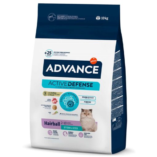 Advance Sterilized Hairball Gato Adulto Ração Seca