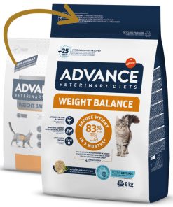 Advance VET Cat - Weight Balance - Ração Seca para Perda de Peso