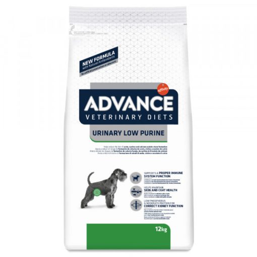 Advance VET Urinary Low Purine - Ração Seca para Cão Adulto para Redução da Formação de Cálculos de Urato Cistina 12 KG