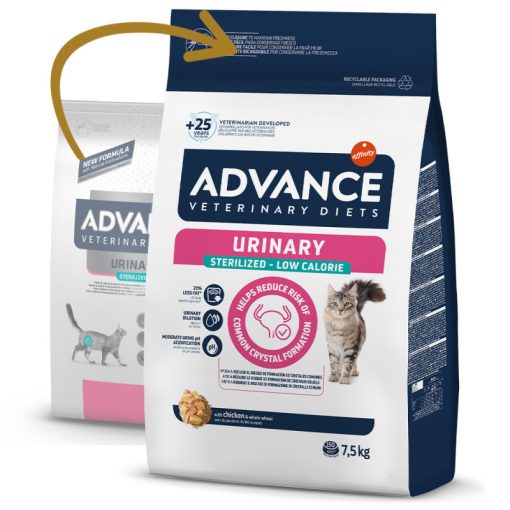 Advance Vet Cat - Urinary - Sterilized Low Calorie Gato Adulto Ração Seca
