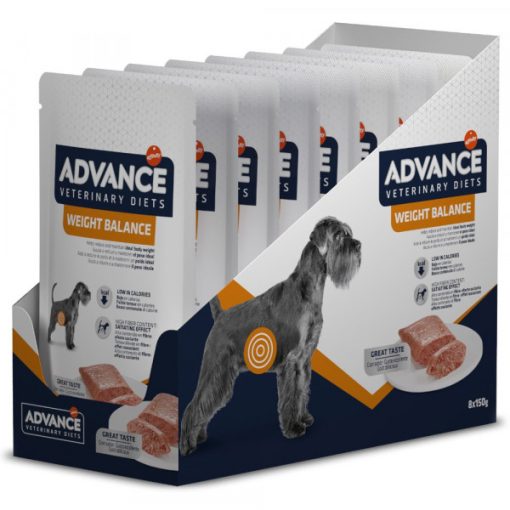 Advance VET Weight Balance - Alimento Húmido Para Cão Adulto para Manutenção de Peso 150 GR