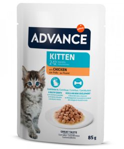 Advance Kitten - Alimento Húmido Para Gatinhos - Frango 85 GR