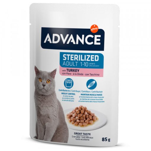 Advance Sterilized Adult - Alimento Húmido Para Gato - Peru (4x85GR)