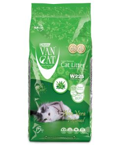 Vancat - Areia de aloe vera para gato 15KG