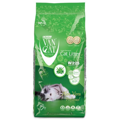 Vancat - Areia de aloe vera para gato 15KG