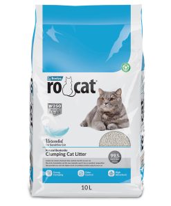 Rocat - Areia natural  sem perfume para gato 10L